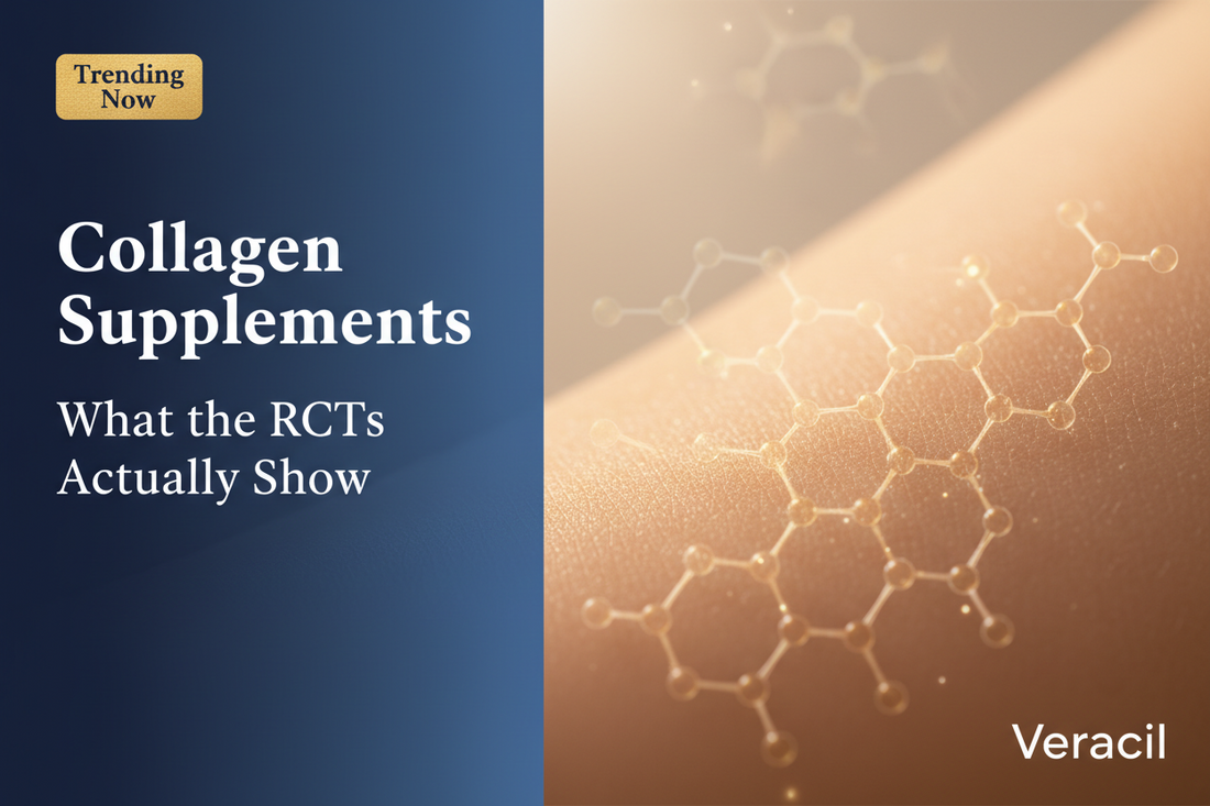 Collagen Supplements: Dosing, Timing & What the RCTs Actually Show for Skin and Hair
