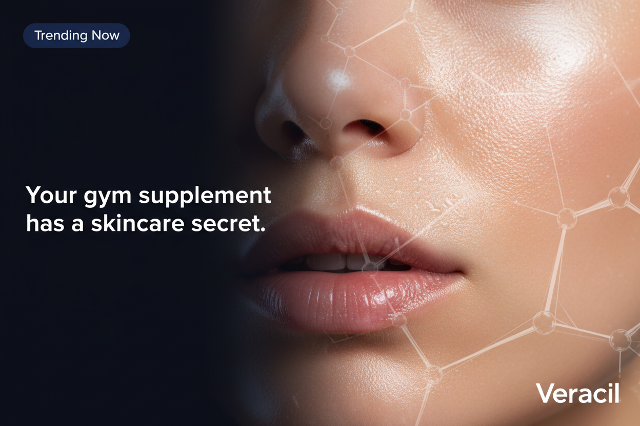 Creatine for Skin Hydration: Your Gym Supplement Has a Skincare Secret