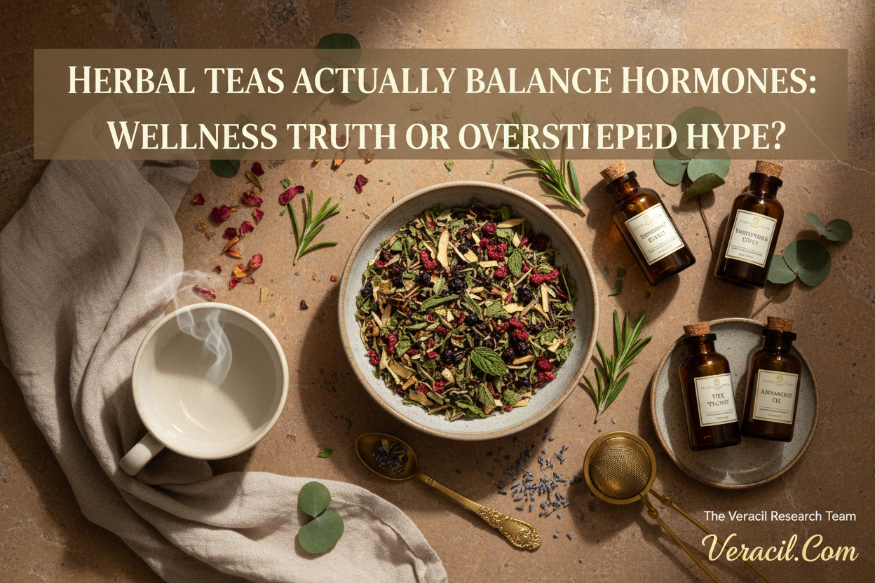 Herbal Teas Actually Balance Hormones: Wellness Truth or Oversteeped Hype? — Confirm or Bust