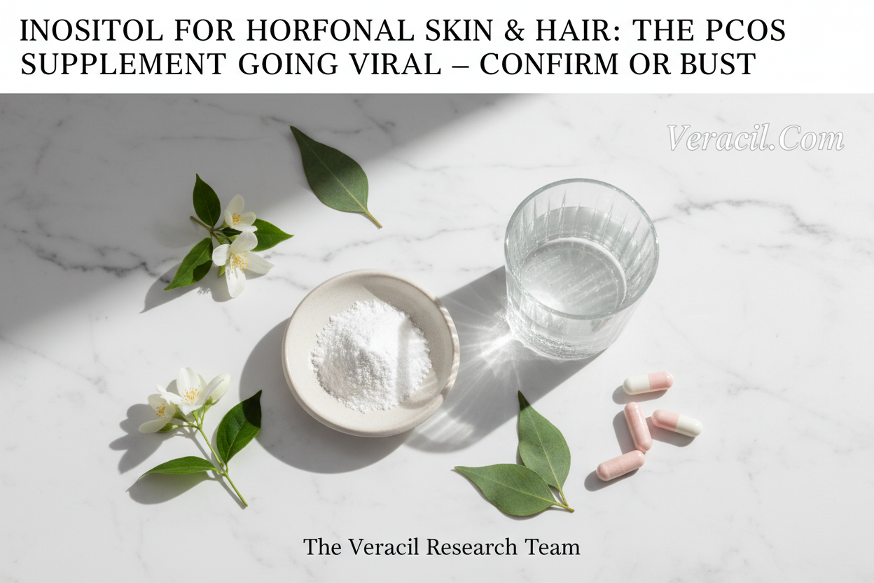 Inositol for Hormonal Skin & Hair: The PCOS Supplement Going Viral — Confirm or Bust