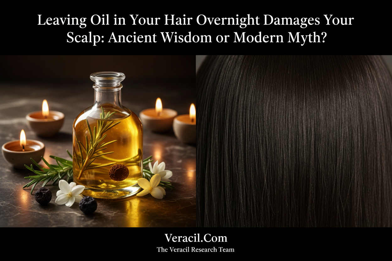 Leaving Oil in Your Hair Overnight Damages Your Scalp: Ancient Wisdom or Modern Myth? — Confirm or Bust