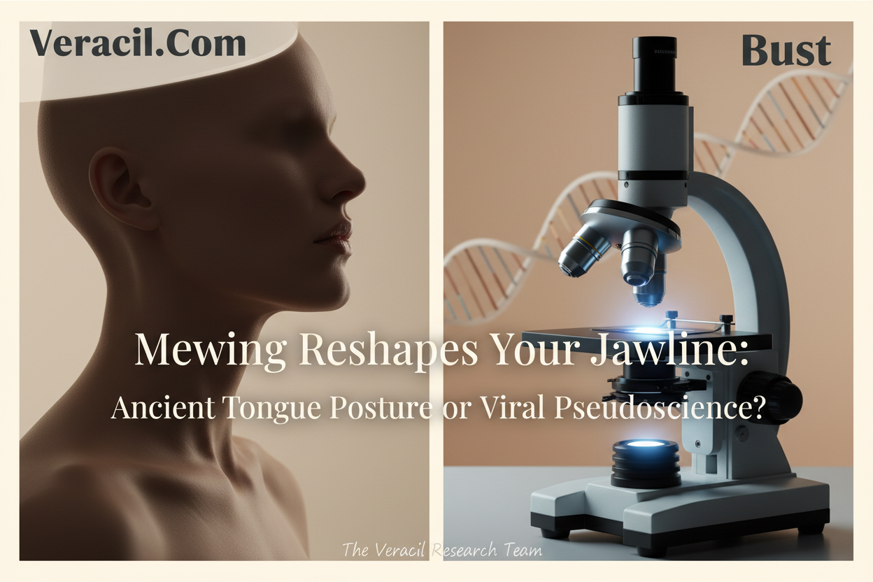 Mewing Reshapes Your Jawline: Confirm or Bust | Veracil – Veracil.Com