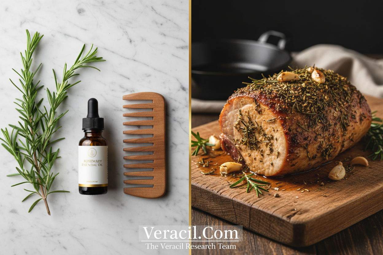 Rosemary Oil: I'm Also Great Rubbed on a Pork Loin (Yum Yum!)