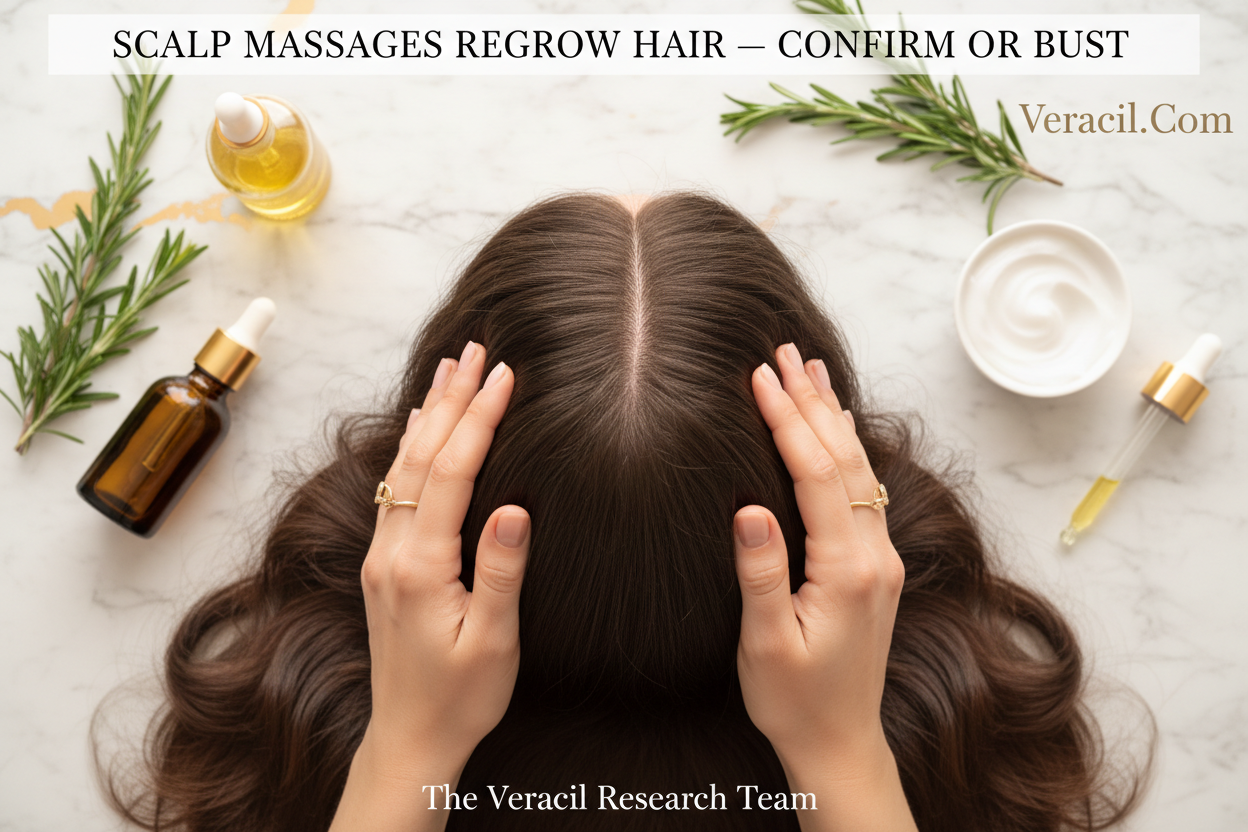 Scalp Massages Regrow Hair — Confirm or Bust