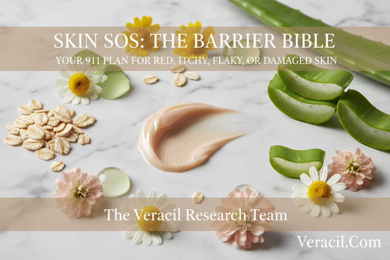 Skin SOS: The Barrier Bible — Your 911 Plan for Red, Itchy, Flaky, or Damaged Skin