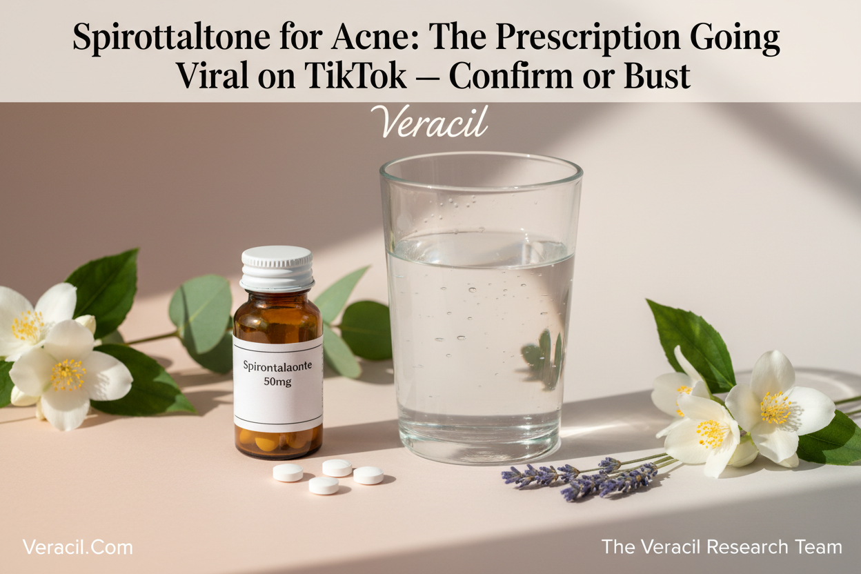 Spironolactone for Acne: The Prescription Going Viral on TikTok — Confirm or Bust