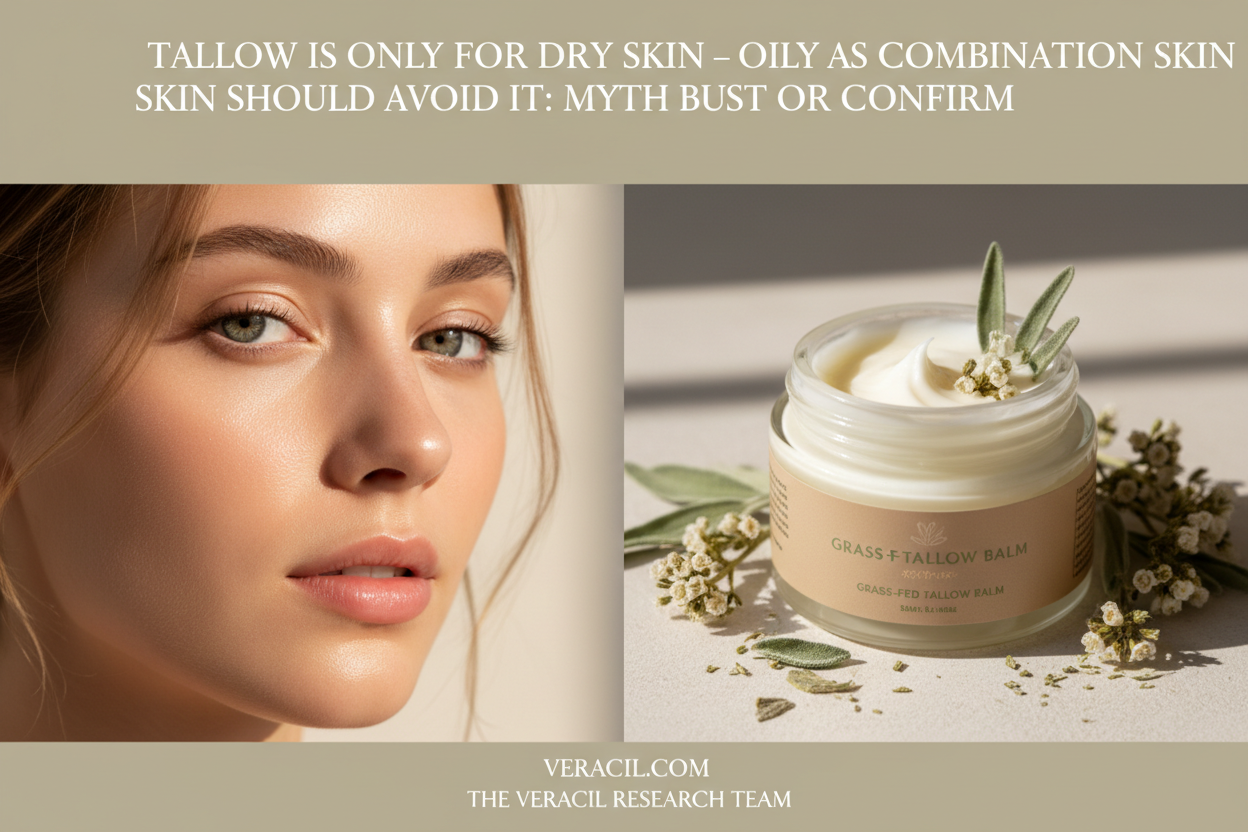 Tallow Is Only for Dry Skin — Oily and Combination Skin Should Avoid It: Confirm or Bust