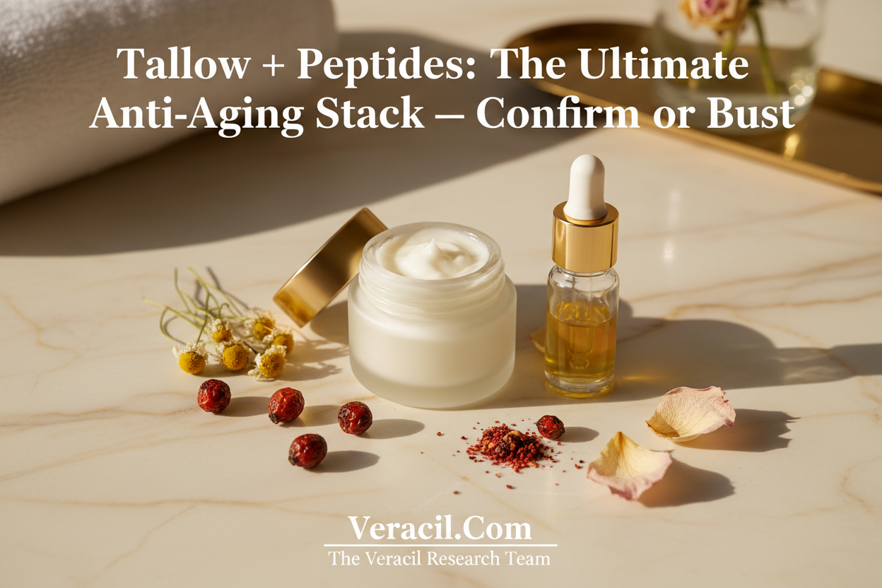 Tallow + Peptides Is the Ultimate Anti-Aging Stack — Confirm or Bust