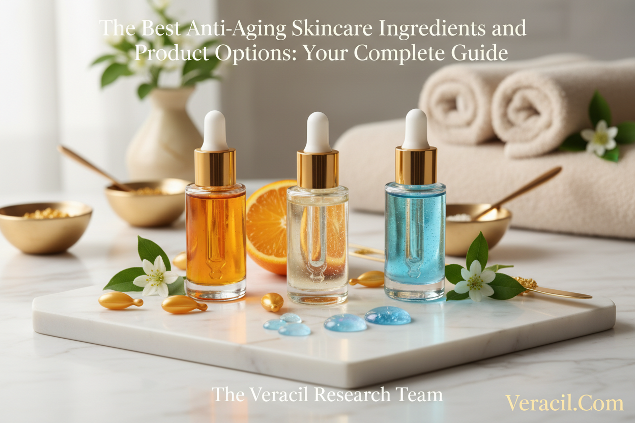 The Best Anti-Aging Skincare Ingredients and Product Options: Your Complete Guide