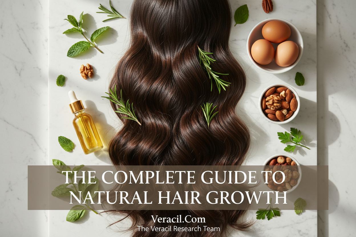 The Complete Guide to Natural Hair Growth: Every Ingredient, Method, and Protocol That Actually Works