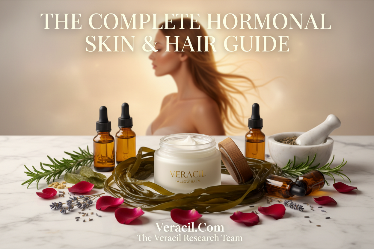 The Complete Hormonal Skin & Hair Guide: How Your Hormones Control Your Skin, Hair, and What to Do About It
