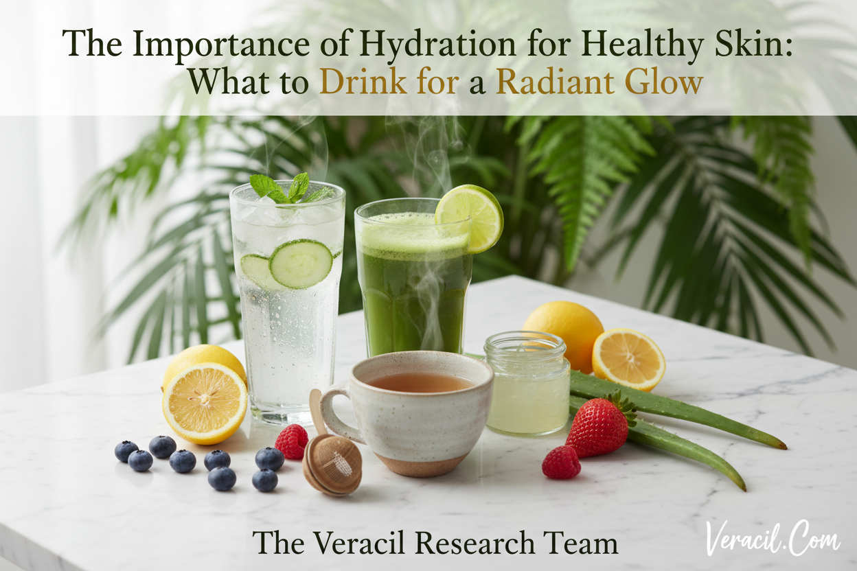 The Importance of Hydration for Healthy Skin: What to Drink for a Radiant Glow
