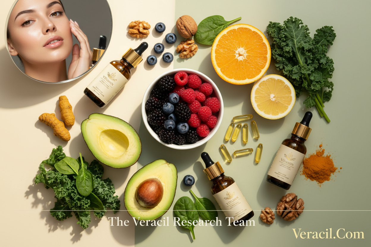 The Radiant Skin Connection: How Diet and Vitamins Transform Your Complexion