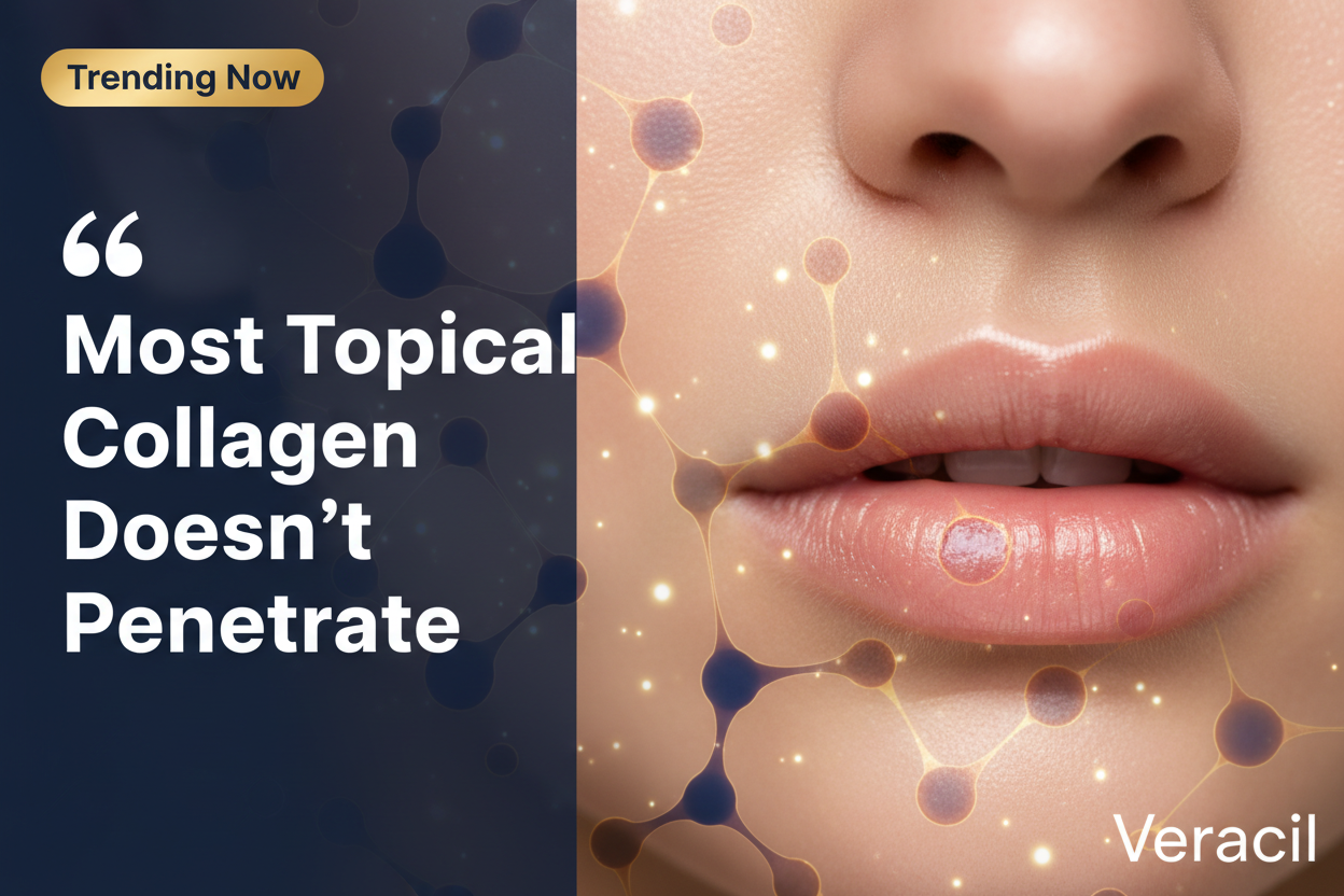 Topical Collagen: Why Most Products Don't Work — And What Actually Stimulates Collagen in Your Skin