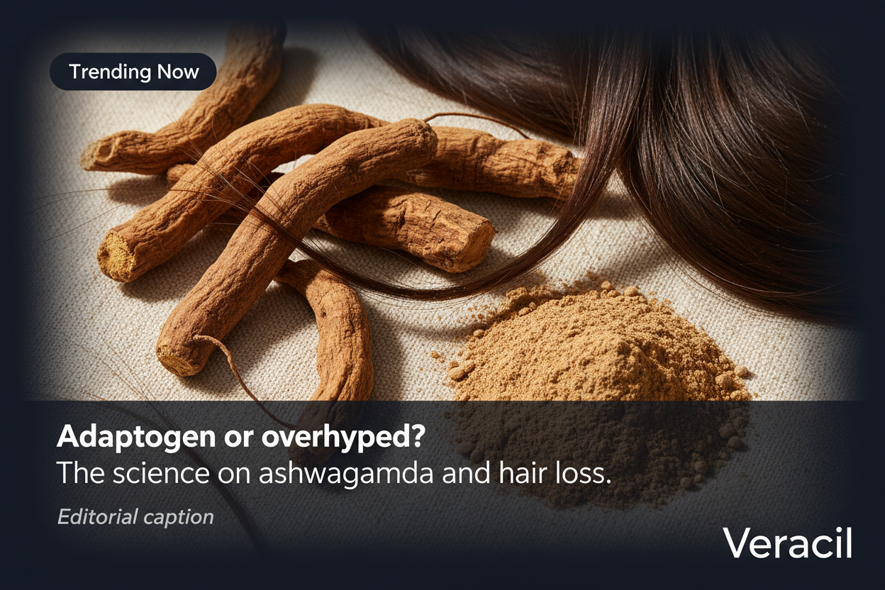 Trending Now: Ashwagandha for Hair Loss — Can the Stress Adaptogen Actually Regrow Your Hair?