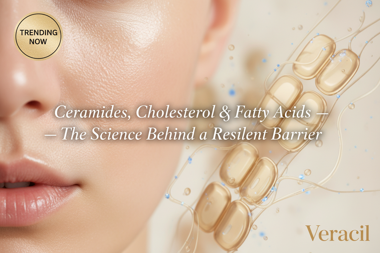 Trending Now: Barrier Lipids — Why Ceramides, Cholesterol, and Fatty Acids Are the Holy Trinity of Skin Health