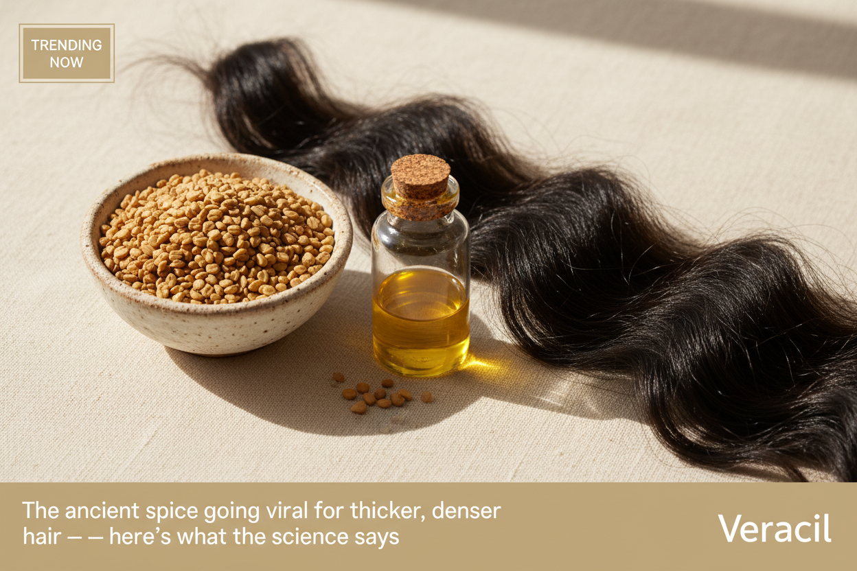 Trending Now: Fenugreek for Hair Growth — The Ancient Spice Rack Ingredient Going Viral for Thick, Dense Hair