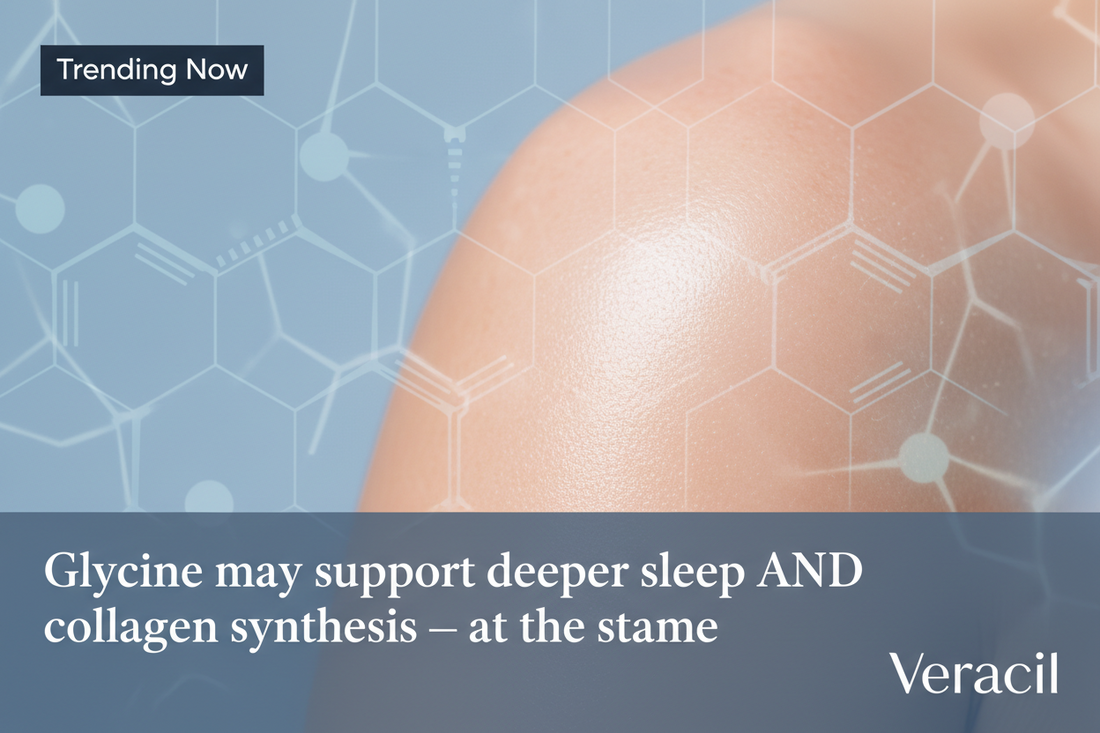 Trending Now: Glycine — The Amino Acid That Improves Your Sleep and Rebuilds Your Skin at the Same Time