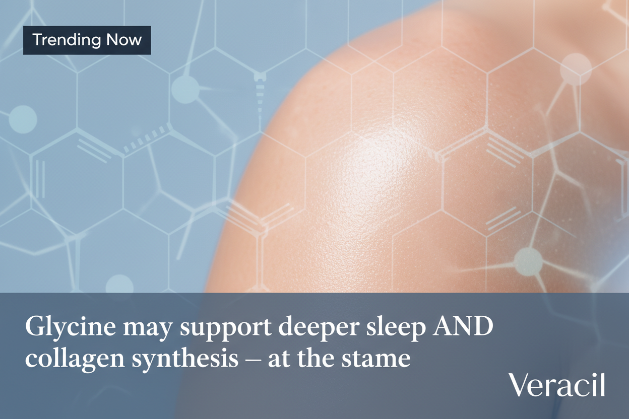 Trending Now: Glycine — The Amino Acid That Improves Your Sleep and Rebuilds Your Skin at the Same Time
