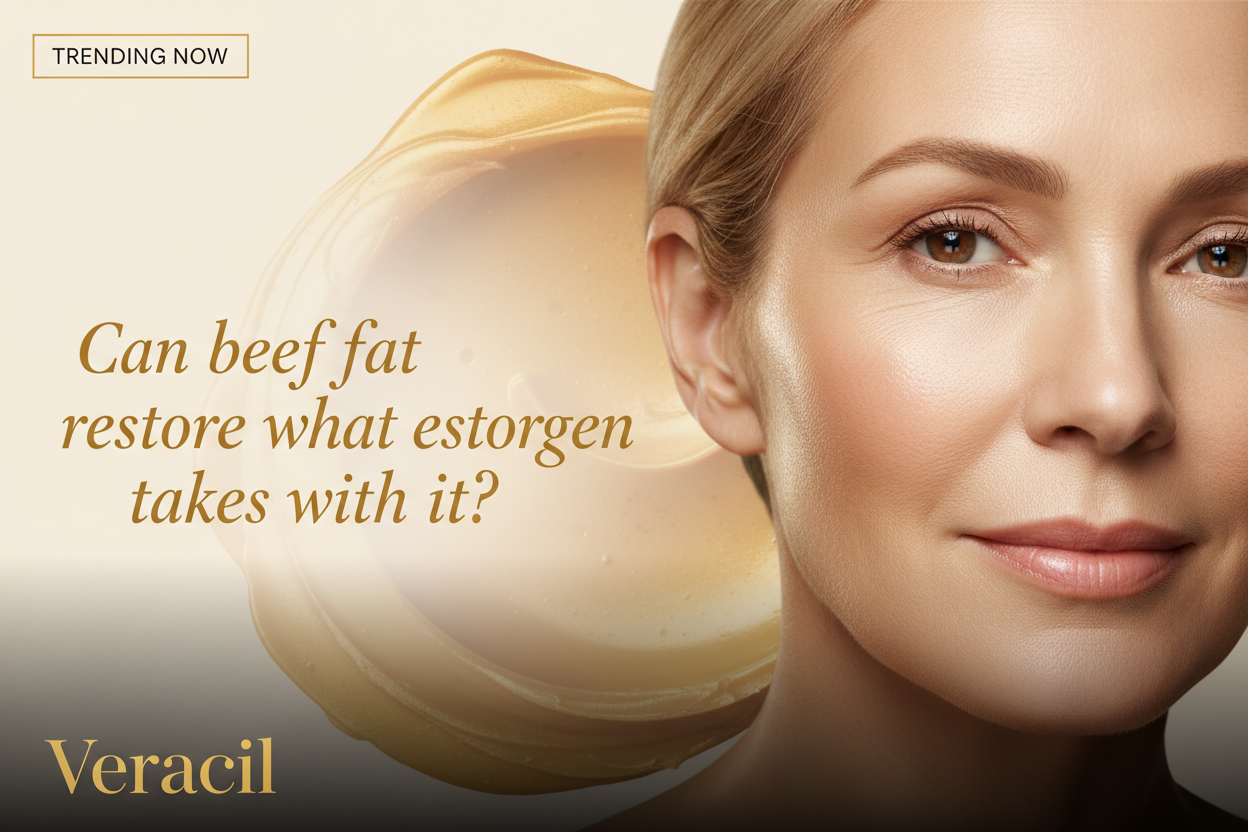 Trending Now: Tallow for Menopausal Skin — Can Beef Fat Replace What Estrogen Takes With It?