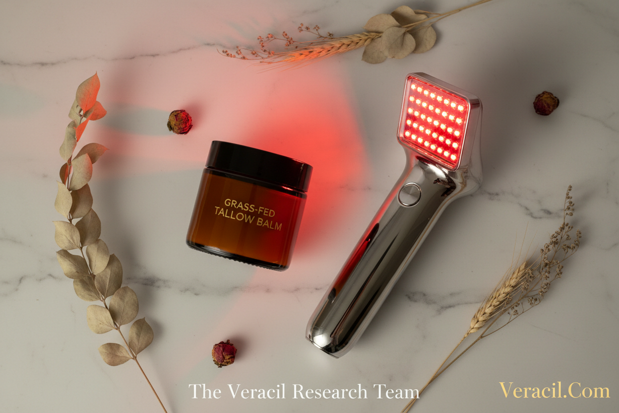 Trending Now: Tallow + Red Light Therapy — The Stacking Protocol Changing At-Home Skincare