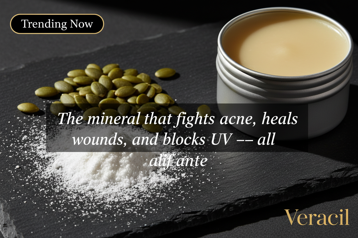 Trending Now: Zinc for Acne & Skin Healing — The Mineral That Outperforms Most Topical Treatments