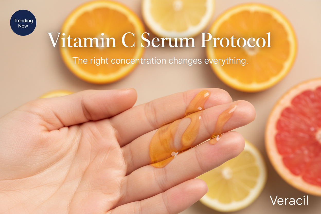 Vitamin C Serum Protocol: Concentration, Stability & Layering for Maximum Brightening Results