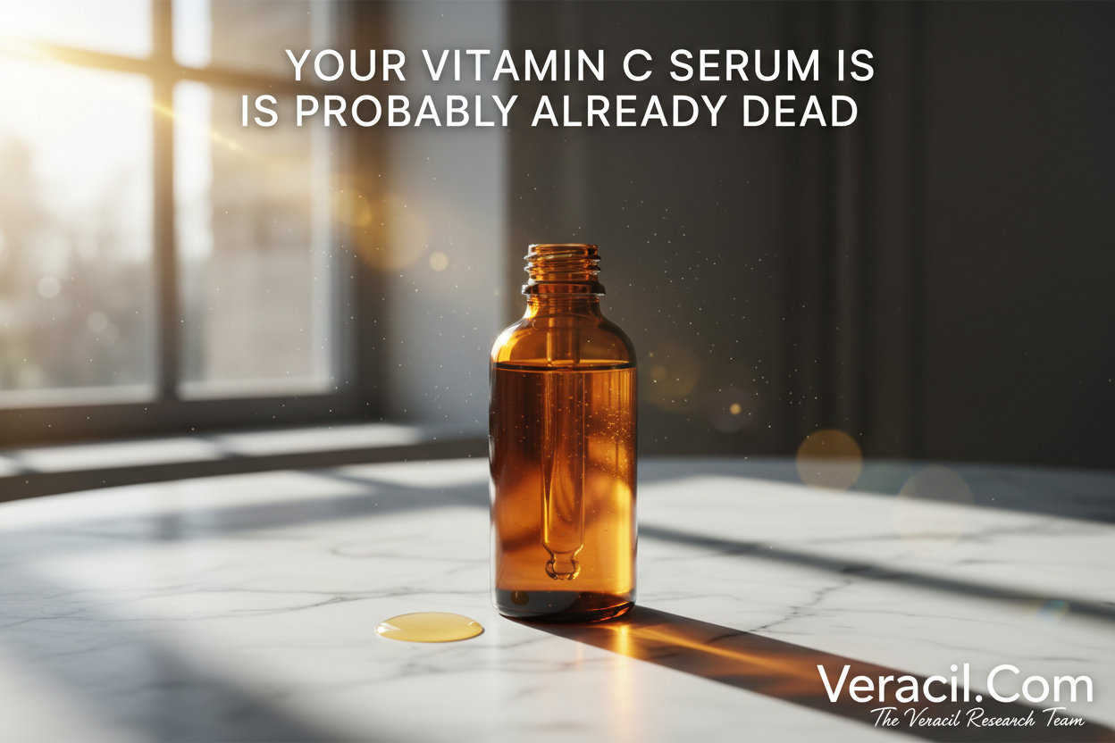 Your Vitamin C Serum Is Probably Already Dead: The Storage Claim That's Actually True — Confirm or Bust