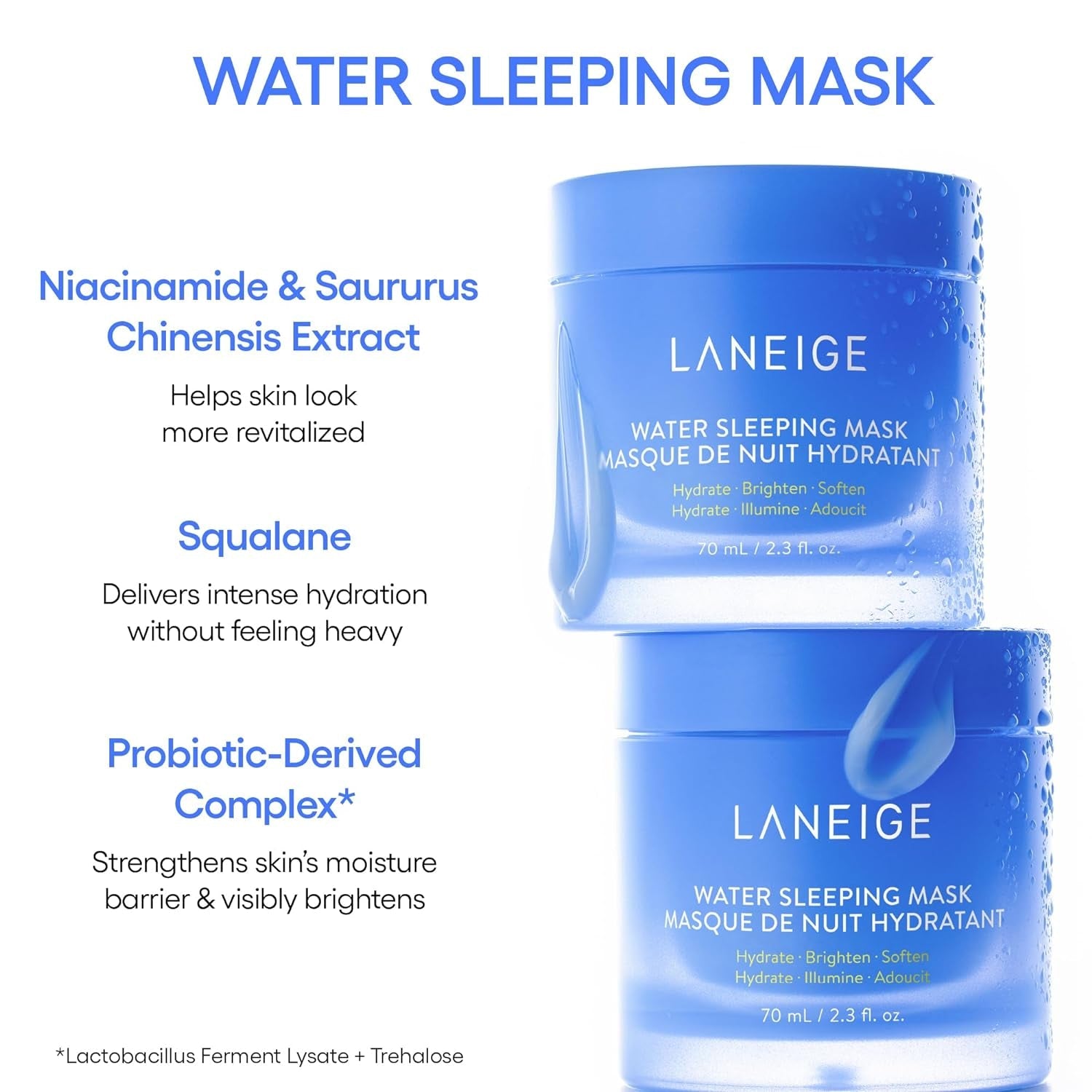 Water Bank Blue Hyaluronic Moisturizer – Barrier-Boosting Squalane & Ceramide Cream