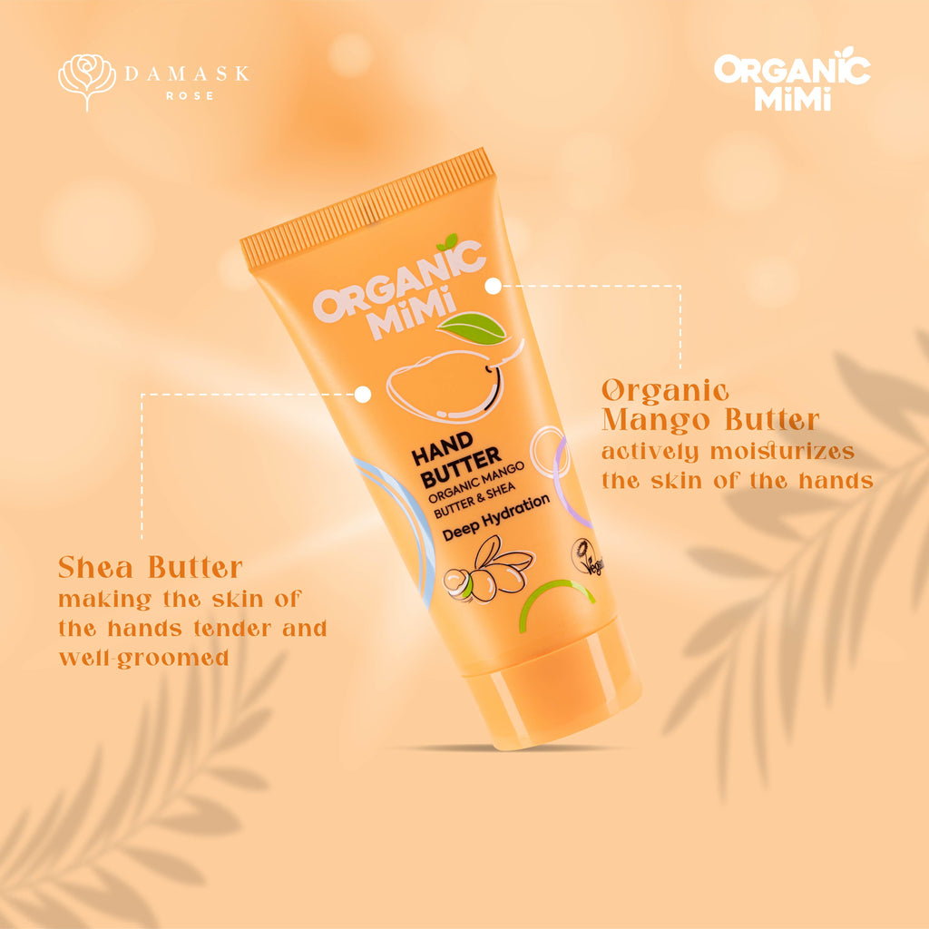 Organic Mimi Deep Hydration Hand Butter, 50ml
