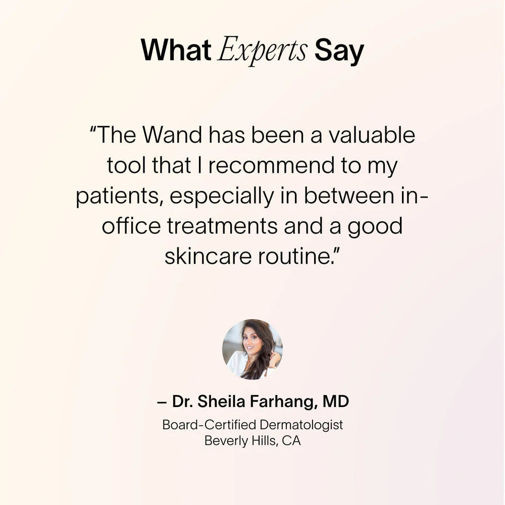 4-in-1 Radiant Renewal Skincare Wand – Red Light Therapy, EMS & Microcurrent Device