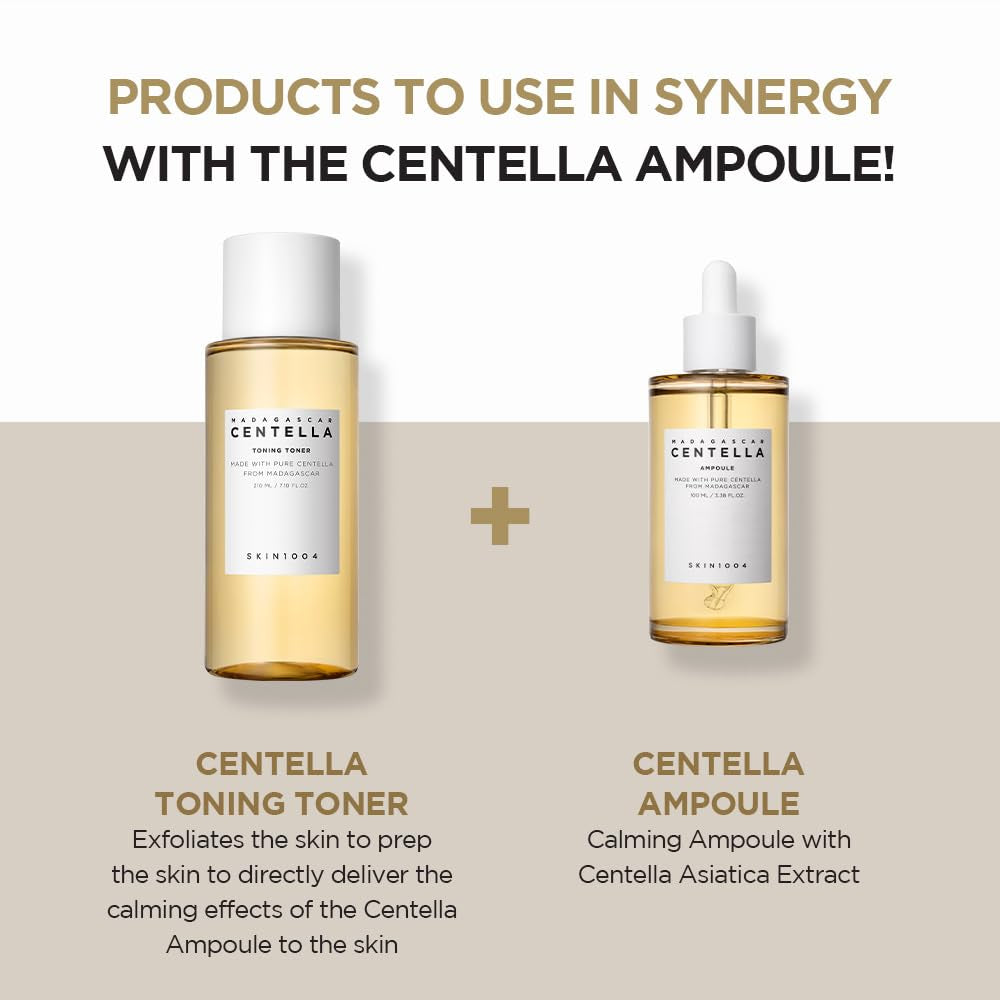 Madagascar Centella Asiatica Ampoule Serum – Soothing & Acne-Prone Skin 1.85 oz