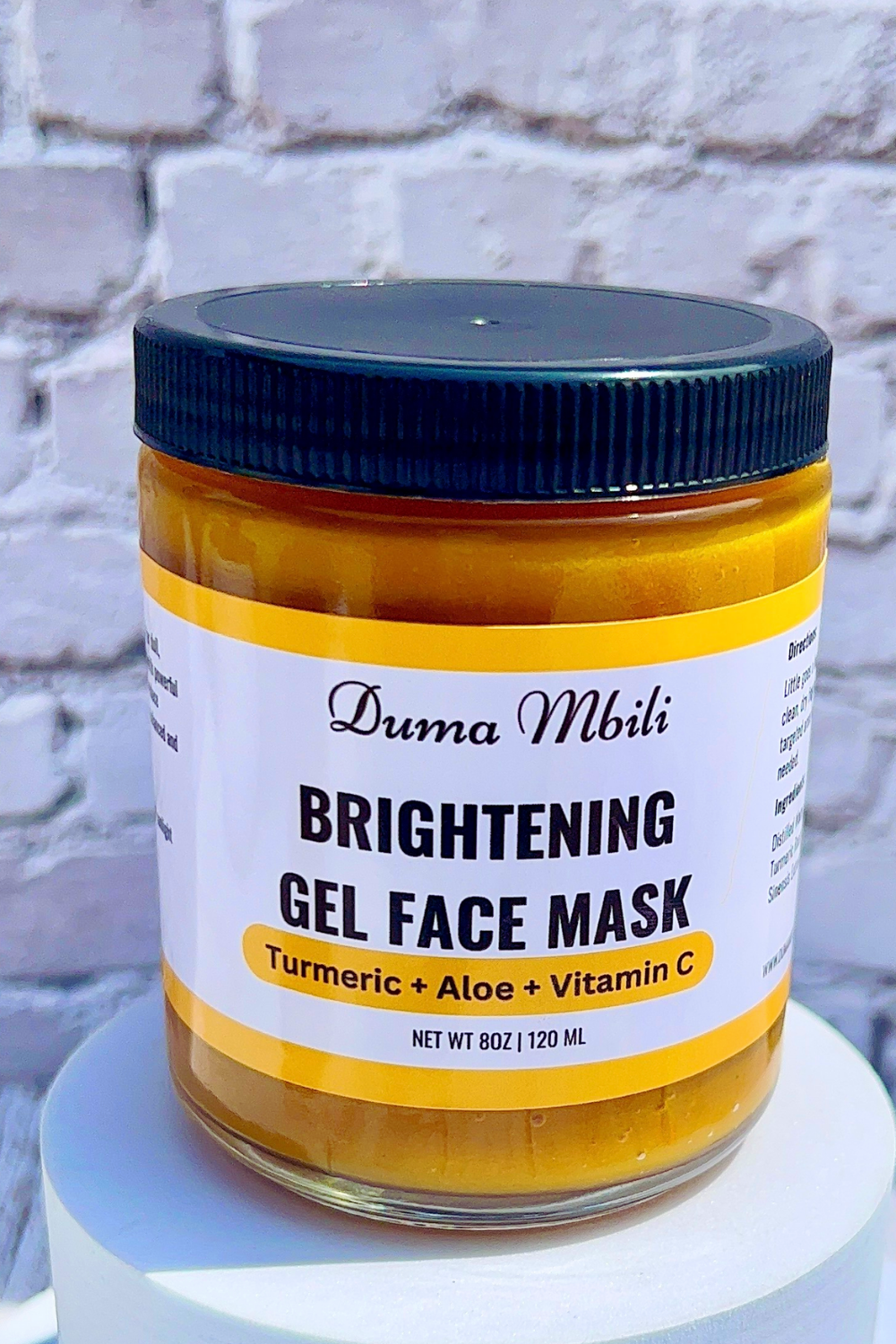 MAGIC REPAIR Brightening Gel Face Mask – Turmeric, Vitamin C & Rosehip Oil (Advanced Formula)