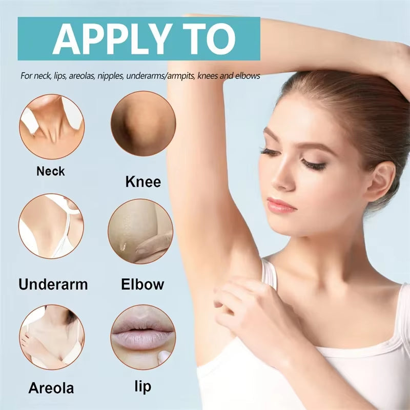 Underarm & Body Brightening Cream – Korean Moisturizing Skin Care for Dark Areas 50g