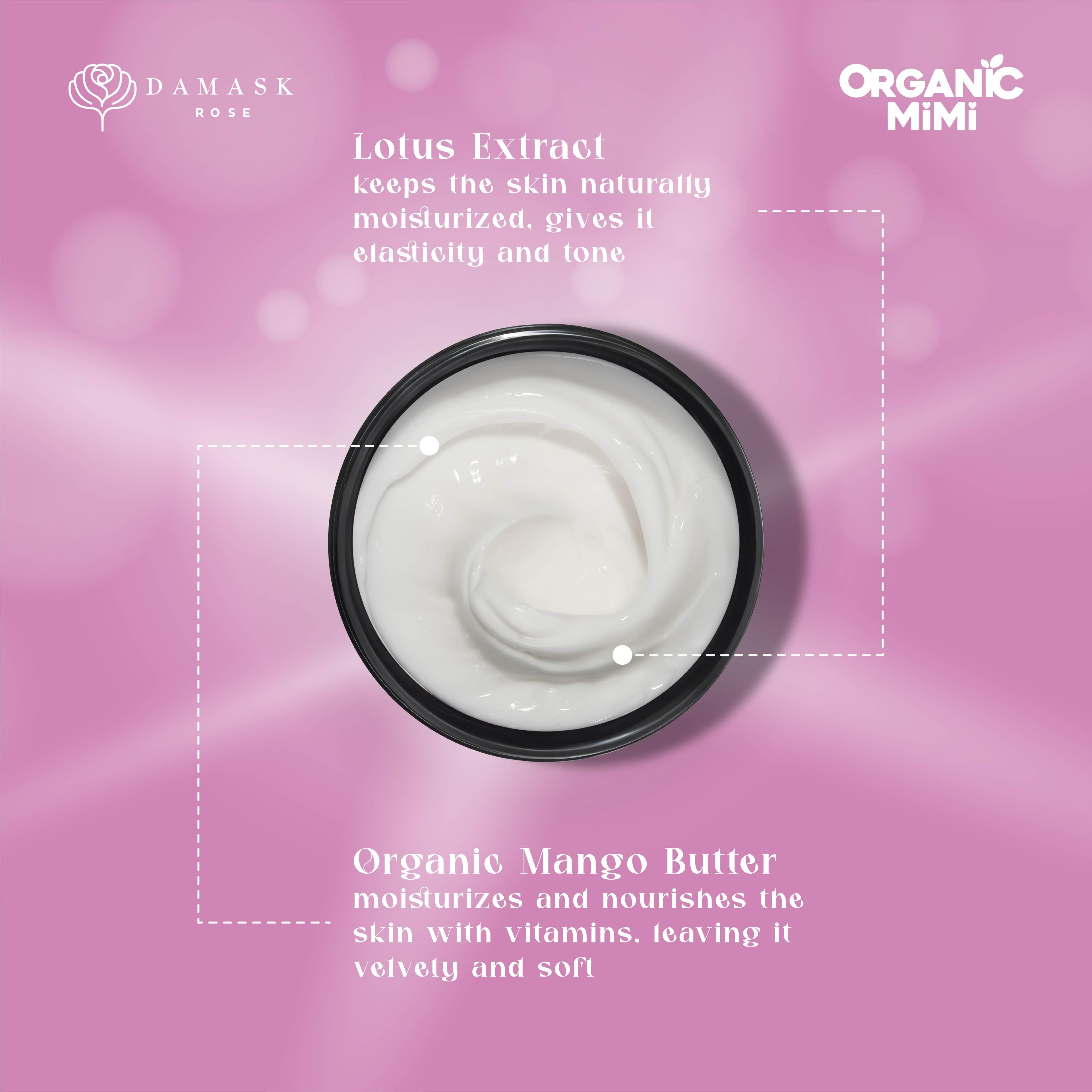 Organic Mimi Leave-In Body Conditioner – Mango & Lotus, 200ml