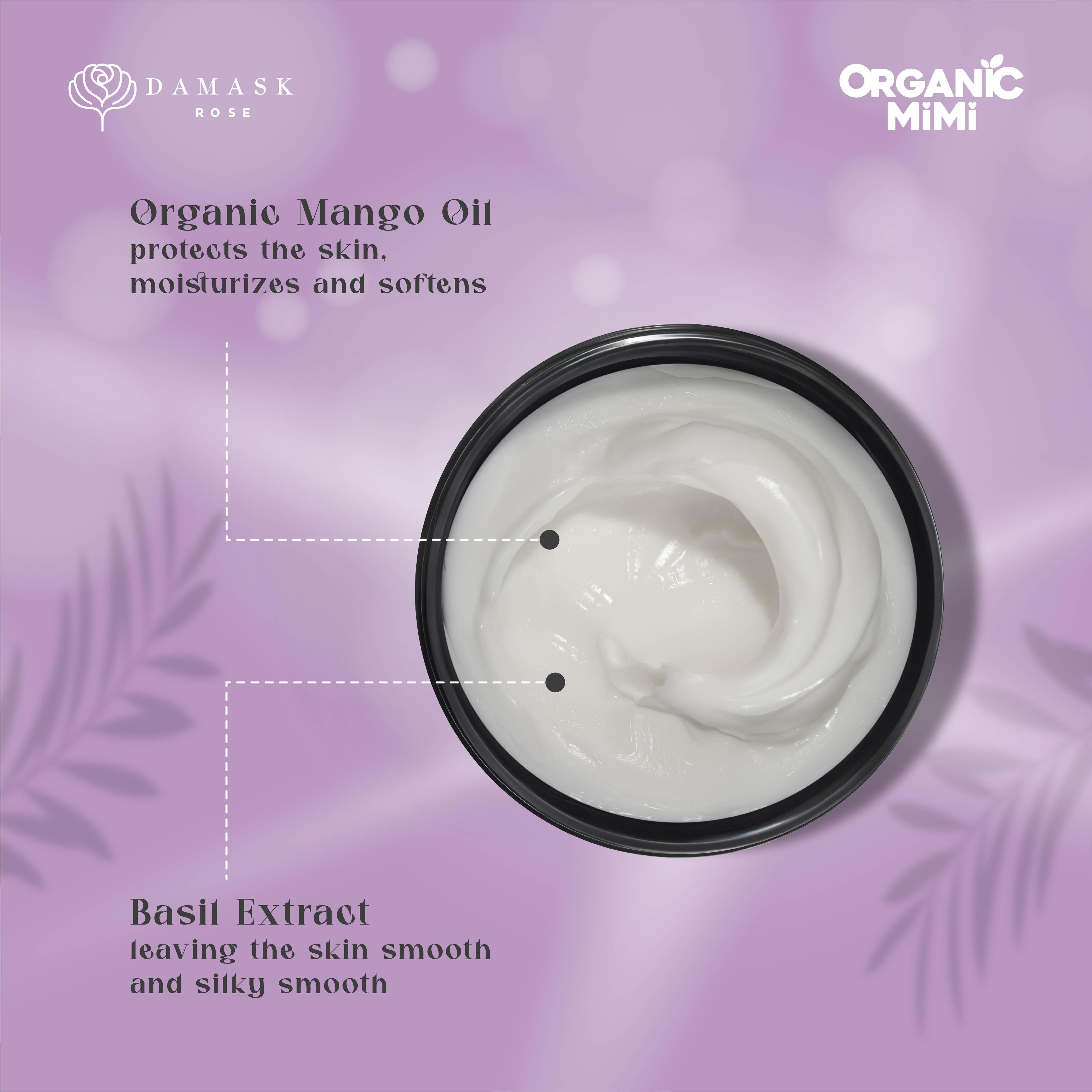Organic Mimi Recovery Hand Cream – Mango & Basil, 50ml