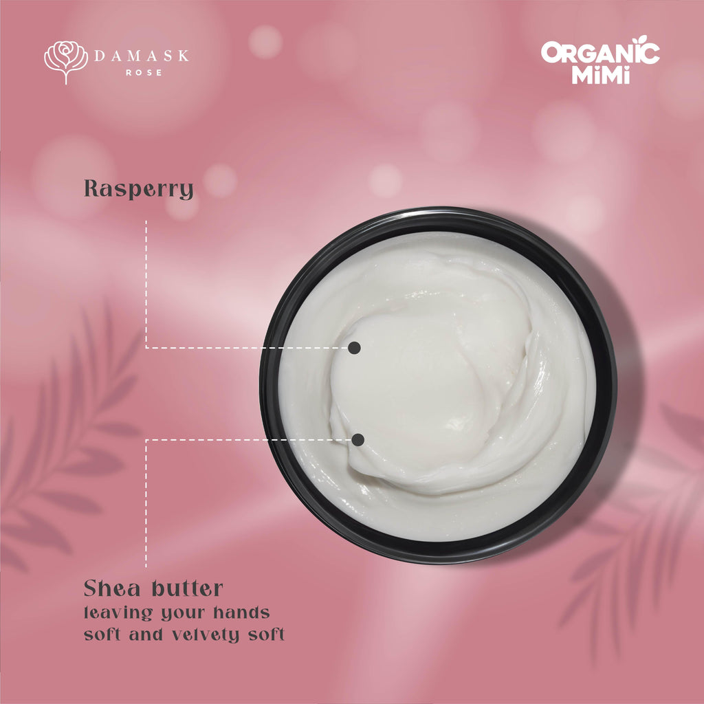 Organic Mimi Moisturizing Hand Cream – Shea & Raspberry, 50ml