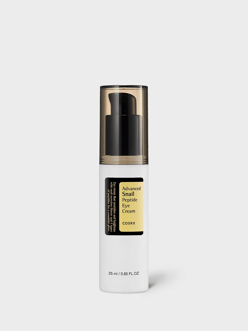 Advanced Snail Peptide Eye Cream – Korean Anti-Aging Eye Treatment 0.85 oz