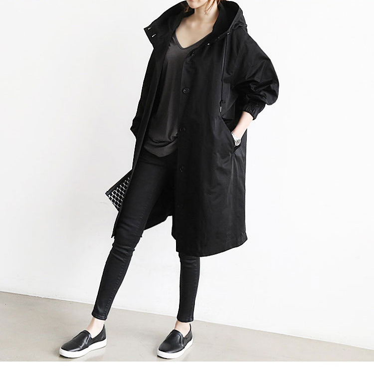 Women's Hooded Windbreaker Jacket – Lightweight, Waterproof & Quick-Dry