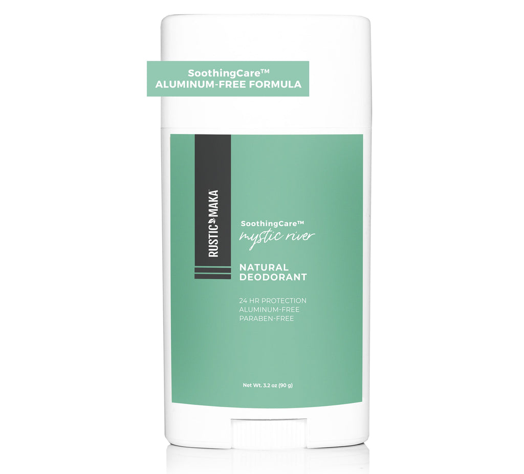 MYSTIC RIVER Natural Deodorant – Fresh Aquatic & Green Scent | Rustic MAKA LLC