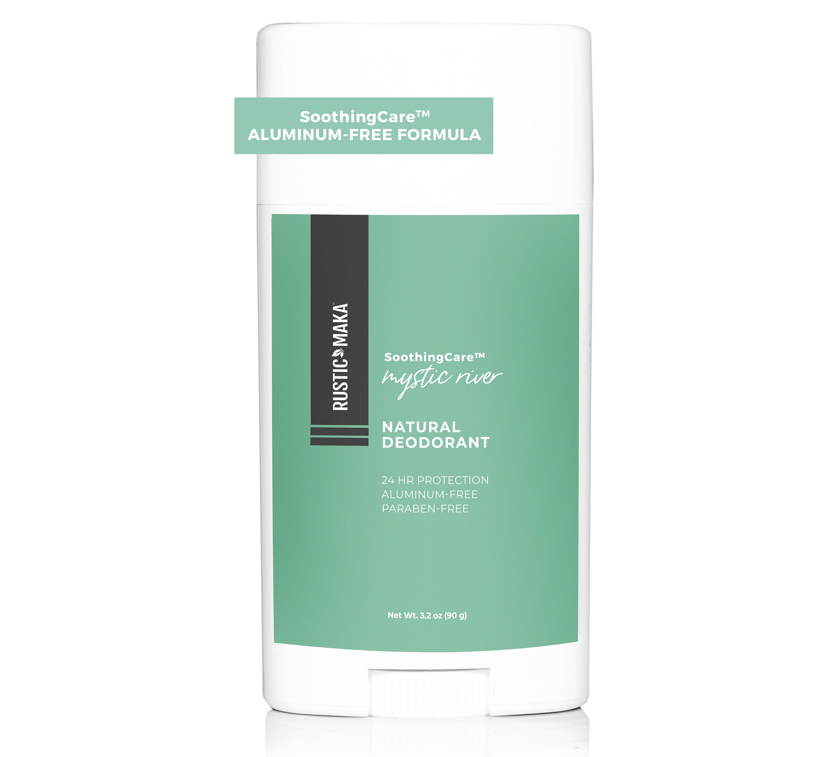 MYSTIC RIVER Natural Deodorant – Fresh Aquatic & Green Scent | Rustic MAKA LLC