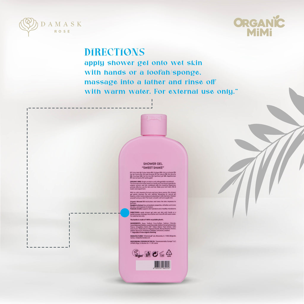 Organic Mimi Sweet Shake Shower Gel, 400ml