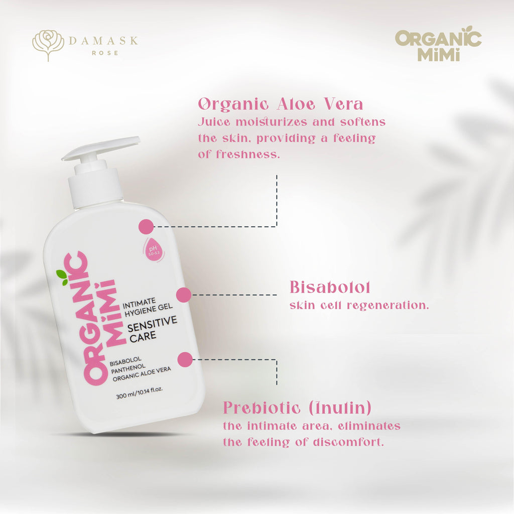 Organic Mimi Intimate Hygiene Gel – Sensitive Care, 300ml