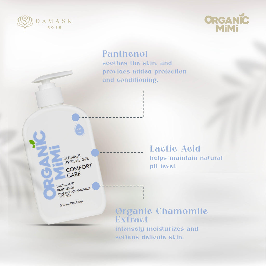 Organic Mimi Intimate Hygiene Gel – Comfort Care, 300ml