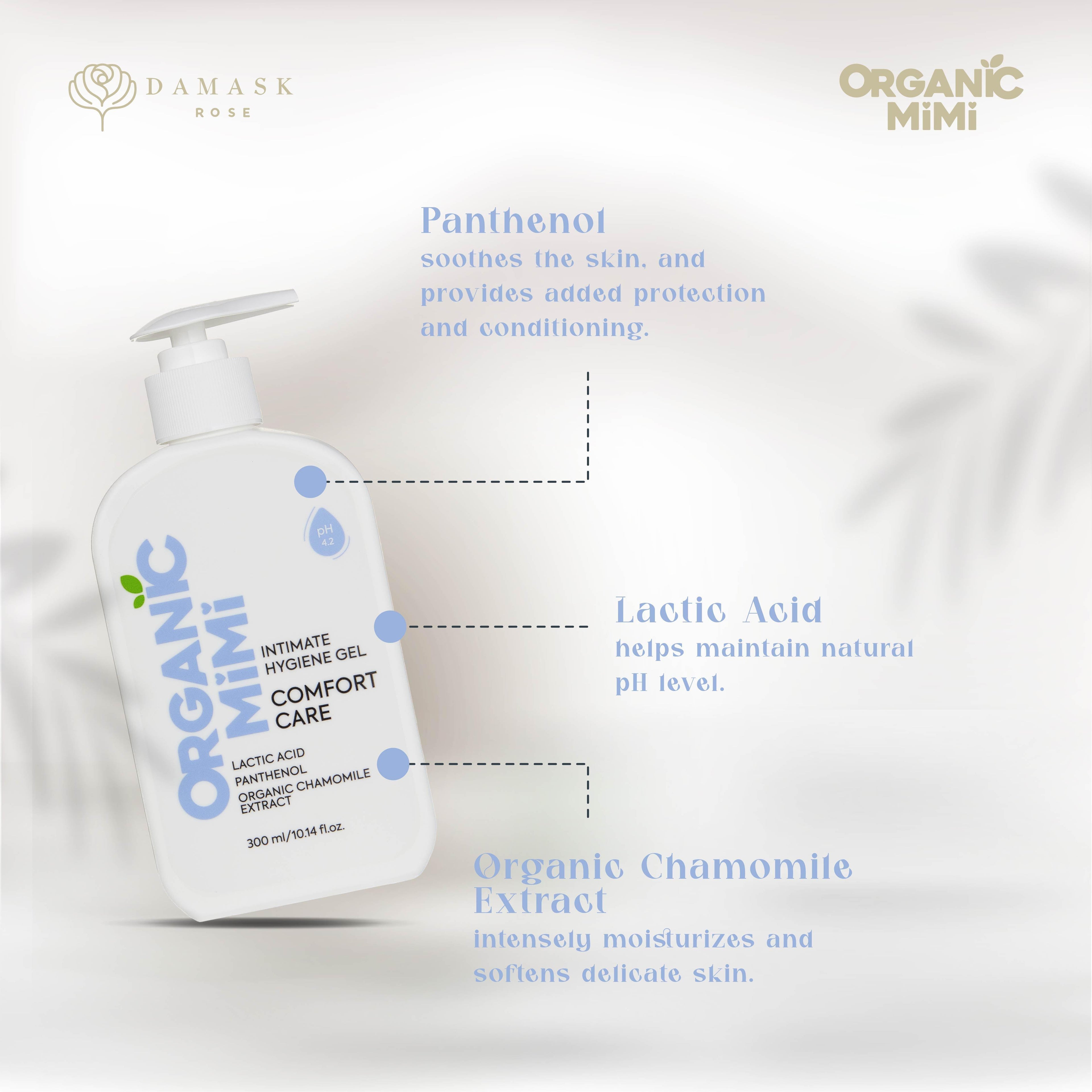 Organic Mimi Intimate Hygiene Gel – Comfort Care, 300ml