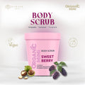 Organic Mimi Body Scrub – Sweet Berry, 250g