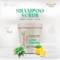 Organic Mimi Long Strong Cleansing & Vitality Shampoo Scrub, 310g