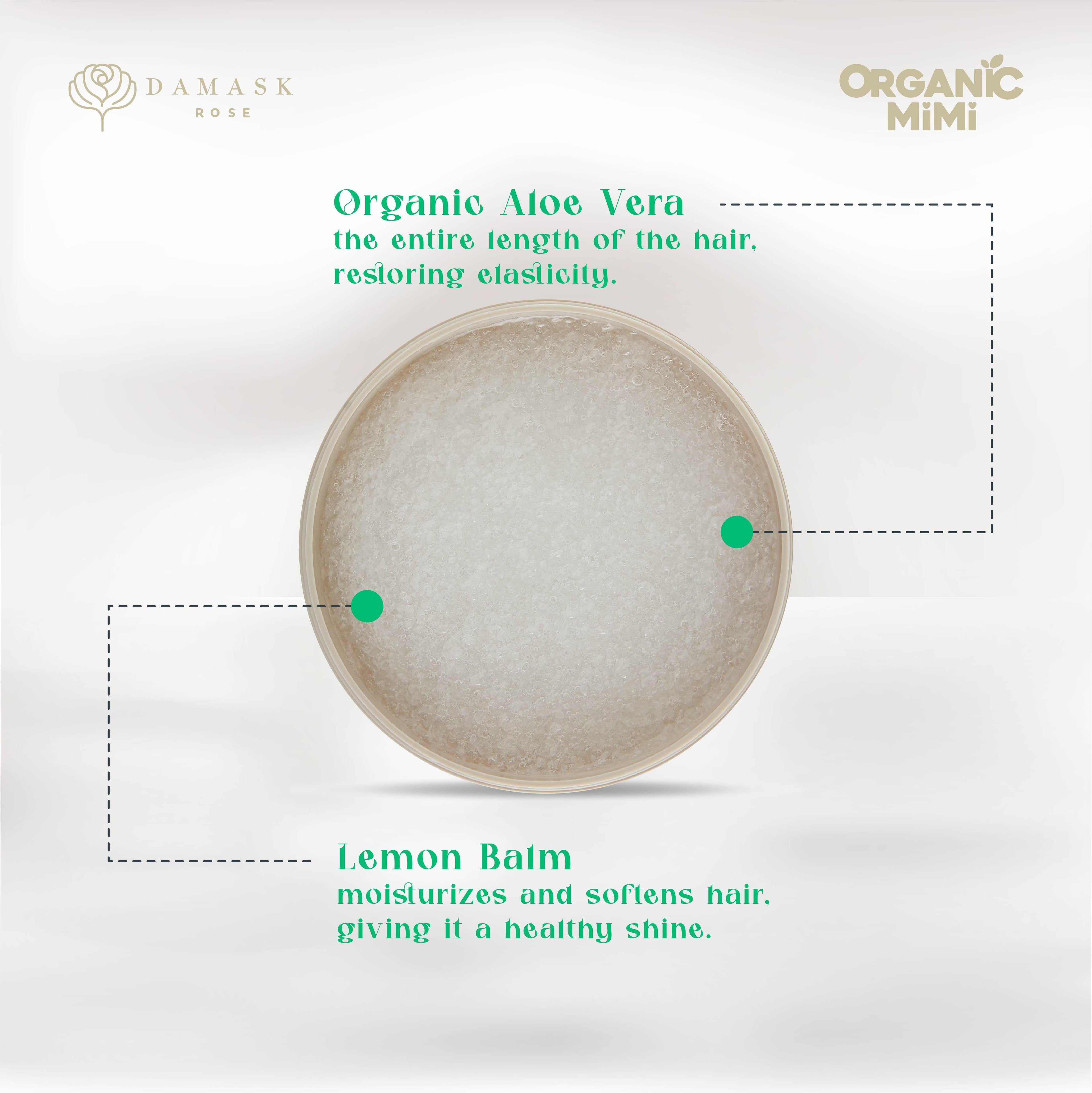 Organic Mimi Long Strong Cleansing & Vitality Shampoo Scrub, 310g