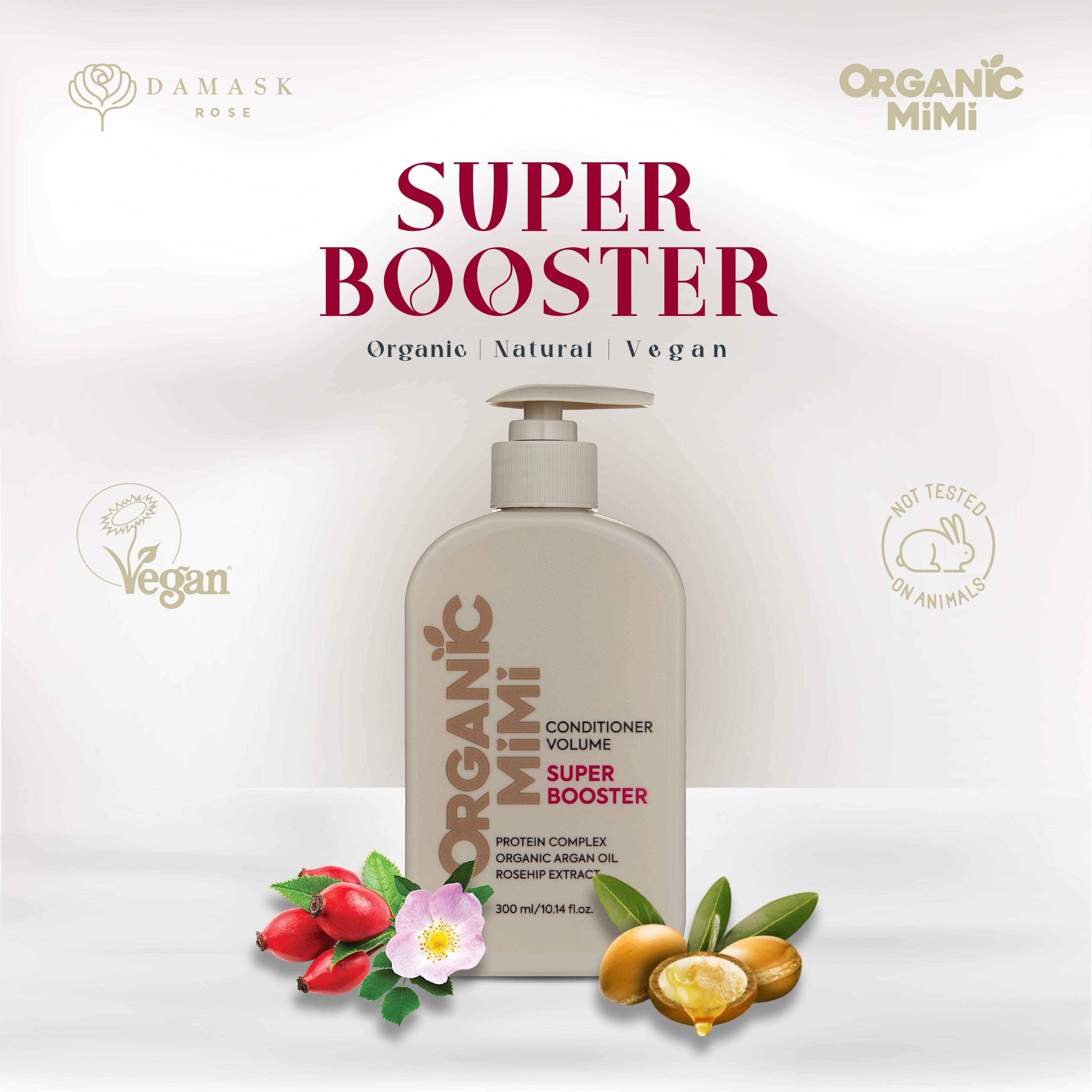 Organic Mimi Volume Super Booster Conditioner, 300ml