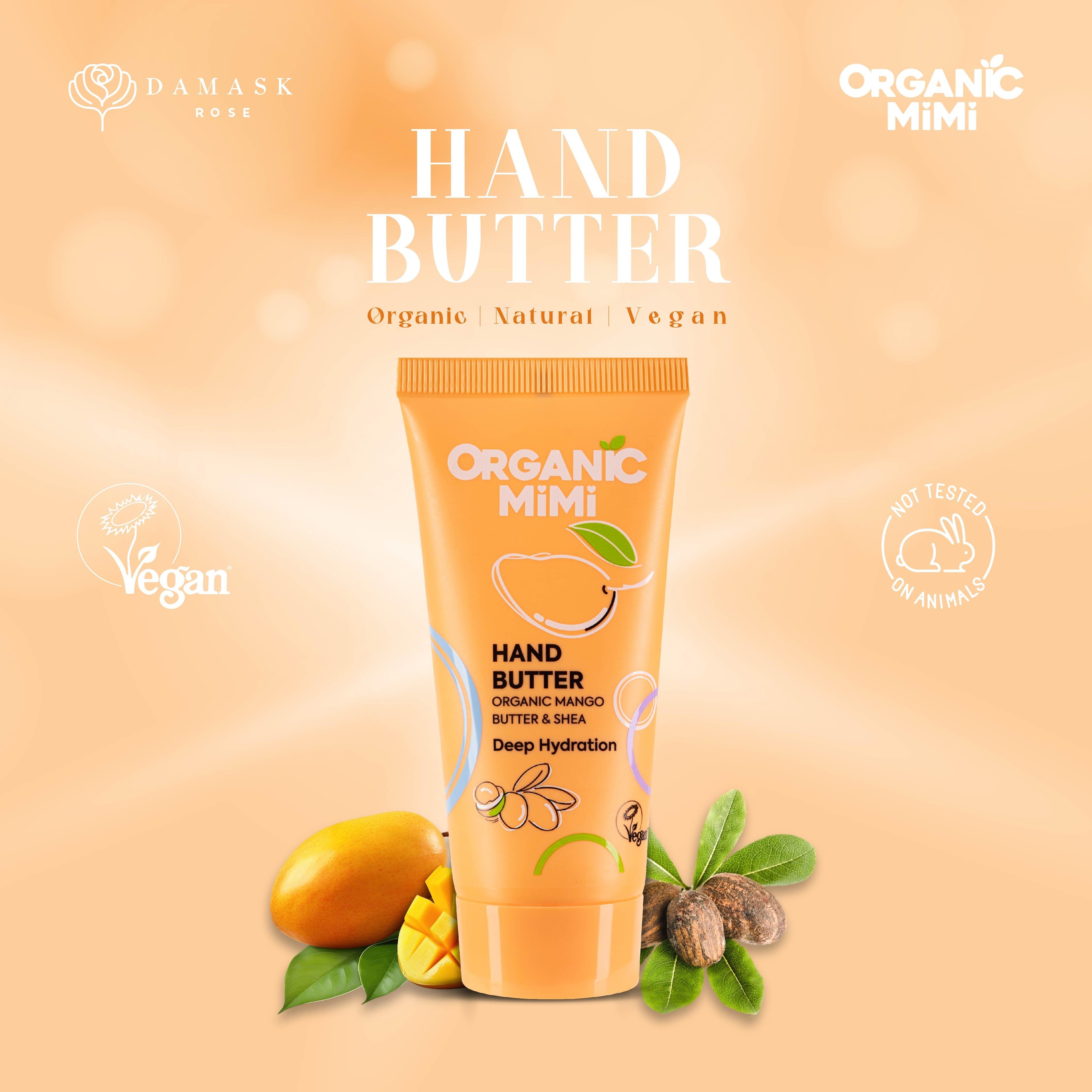 Organic Mimi Deep Hydration Hand Butter, 50ml